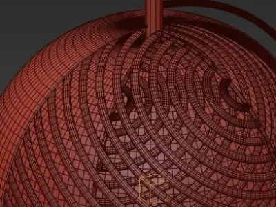 mondo pendant 3D model