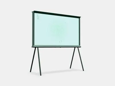 43 The Serif QLED 4K LS01DB Smart TV with 360-degree QLED 2024 3D model