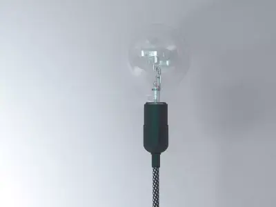 Cord Lamp 3D model