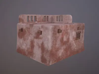 ARAB HOUSE GAME READY Low-poly 3D model