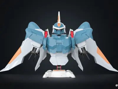 GUNDAM BUST ZGMF-1017 Moblie GINN 3D print model 3D print model