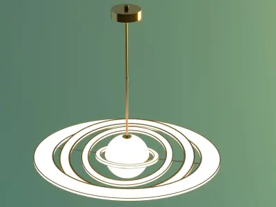 planet ceiling 3D model