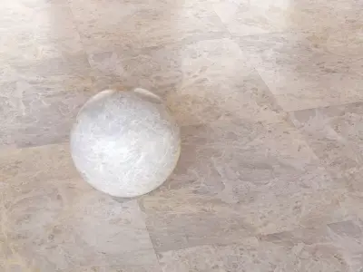 Keope Versilia Collection Marble-Look Tile - Set of 12 Texture