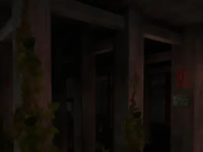 Abandoned Building  3D model purchase