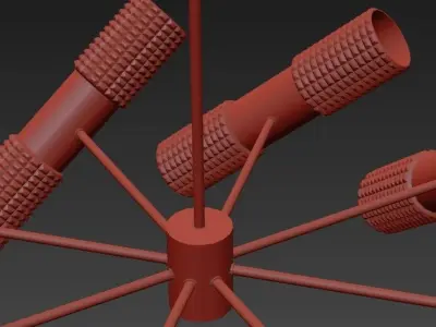 FFE Chandelier 3D model