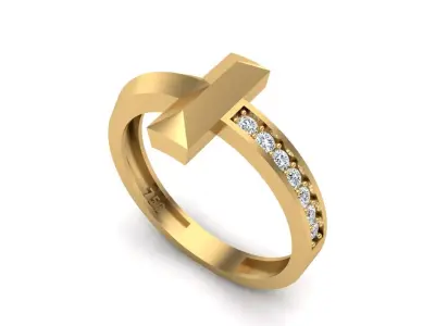 Jewelry ring 458 3D print model
