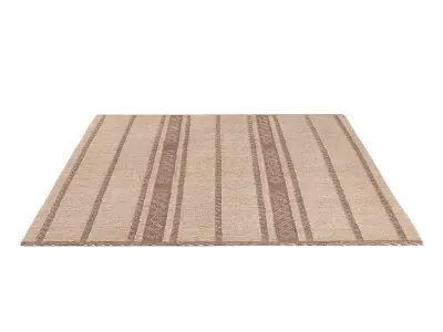 CHANDRI JUTE RUG 3D model