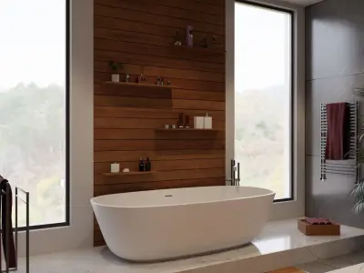 Bathroom interior 3D model