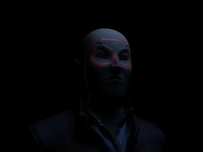 alien man  3D model