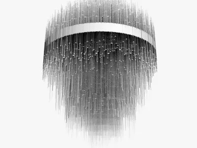 Terzani Iceberg Ceiling Light 3D model