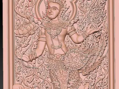 The Kinaree In Forrnce For Door or Windows For CNC 3D print model