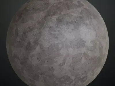 Galvanized Metal Sheet PBR Seamless Texture