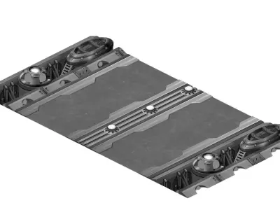 Machinery - Highway 01 3D model