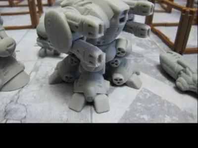 CHIBI-TECH SD - CENTURION CHASSIS 3D print model
