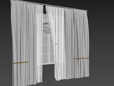 Curtains 7 3D model