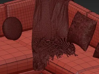 Mondrian Sofa 3D model