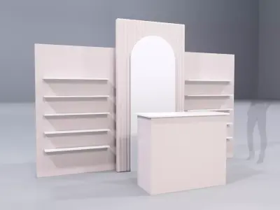 Pop Up Stand 4 3D model