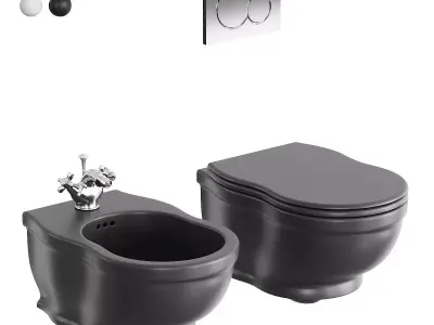 GSG Ceramic Design Time Wall-Hung WC 3D model