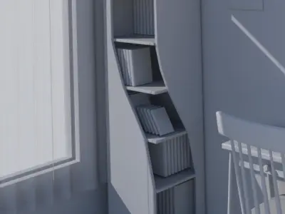 Window Corner 3D model