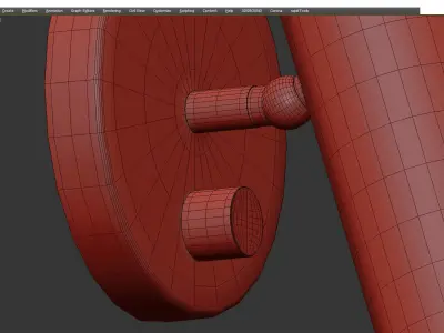 Jax LED Wall Sconce Low-poly 3D model