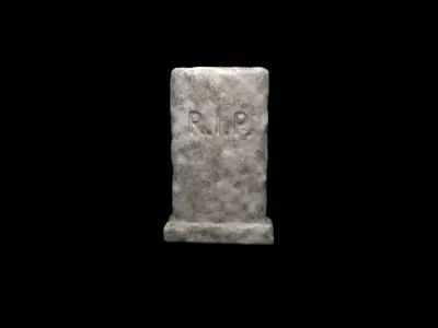 tombstone 3D model purchase