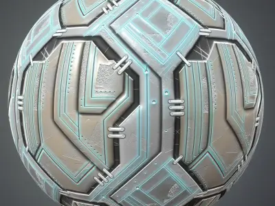 Scifi Vol 81 -  Game PBR Textures Texture