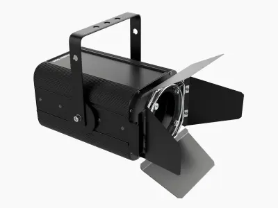 Theatre LED spotlight 3D model
