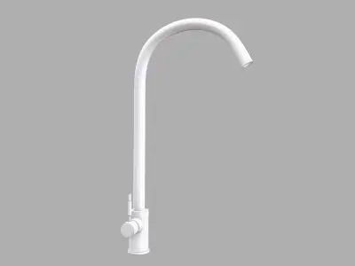 Chrome Mixer Tap 3D model