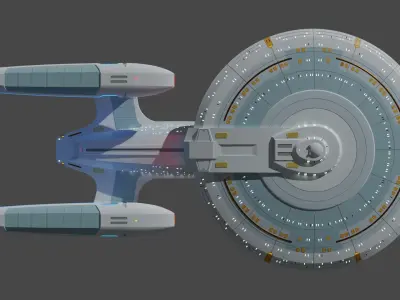 Ambassador class Redesign 3D print model