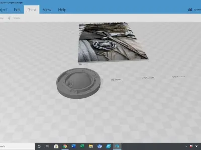 Star Wars Admiral Raddus Ackbar turret award 3D print model