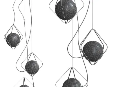 Italux Canto PEN-5696-3-BKCR 3D model