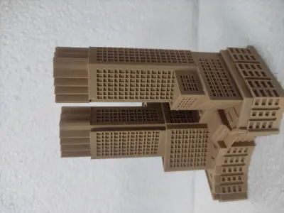 Time Warner Center 3D print model