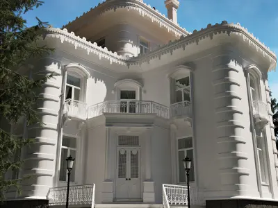  Exterior Trabzon Ataturk Mansion 3D model