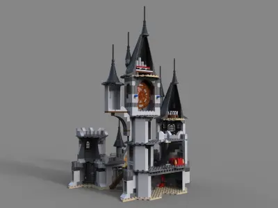 Lego fantastic castle 3D model