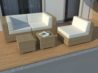 Generic Holiday Villa 009 3D model