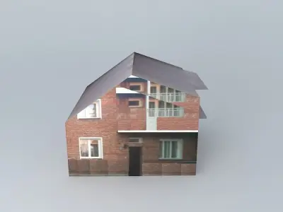 Building Street Hungarian Free 3D model