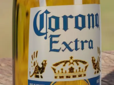CORONA BEER - REALISTIC 3D model