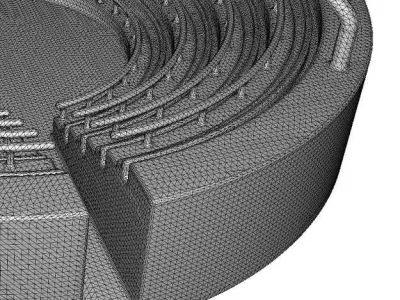 Educational Outdoor Stadium Toy 3D model