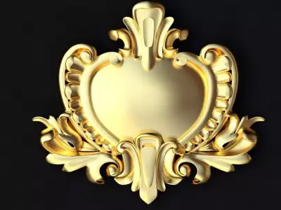 dekor ornament 3D model 85