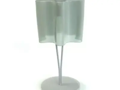 Lamp Glass Metal 3D model