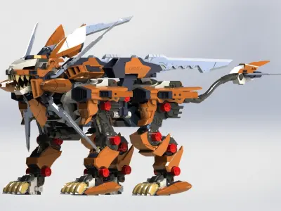 Liger Zero Schneider 3D model