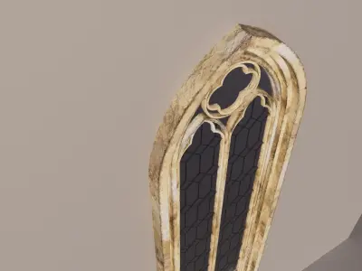 Gothic Window 3D model