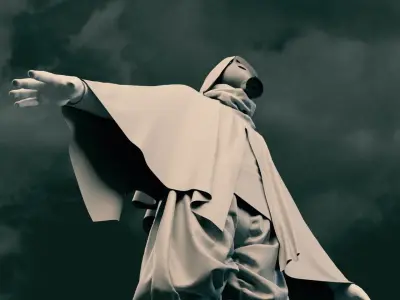 5 SCIFI CYBERPUNK OUTFITS  and SCIFI HELMETS AS A GIFT  VOL 2 Low-poly 3D model