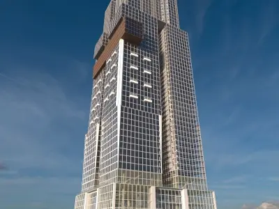 Skyscraper 10 3D model