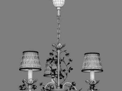 785030 Aiola Lightstar Chandelier 3D model