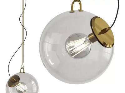 Miconos Pendant Light Low-poly 3D model