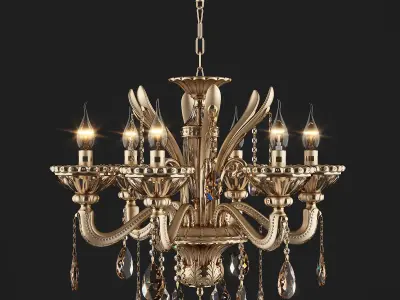 Alzata Osgona Chandeliers Collection 1 3D model