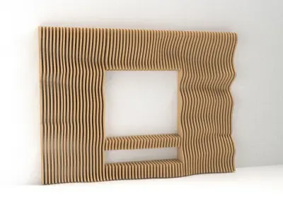 Parametric TV 3D model 01 3D model