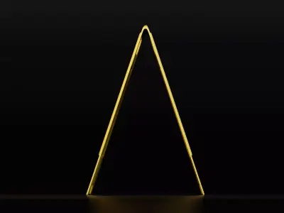 Caution Wet Floor Sign Free low-poly 3D model