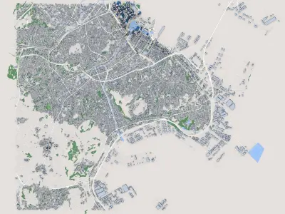 1 Tokyo City Japan 3D model